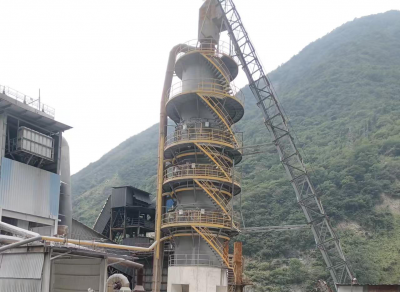 智能化、周邊燒嘴立式氣燒石灰窯